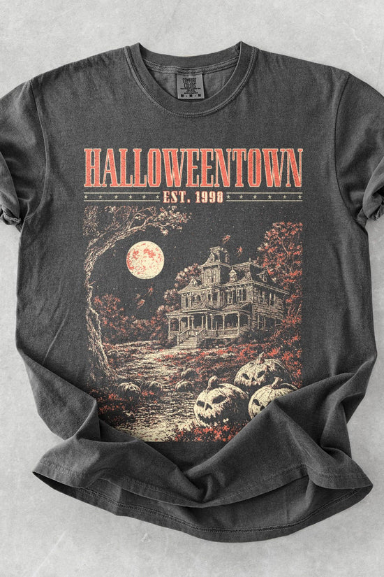 Halloweentown Shirt - Retro Halloween Comfort Colors Shirt, Not So Scary Shirt, Aesthetic Halloween Town Est 1998 Shirt, Spooky Fall Shirt