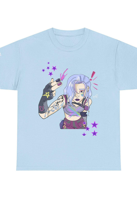 Arcane jinx inspired from League of legends Graphic Tee, Unisex Streetwear, Casual , JINX Design, Hipster Fashion