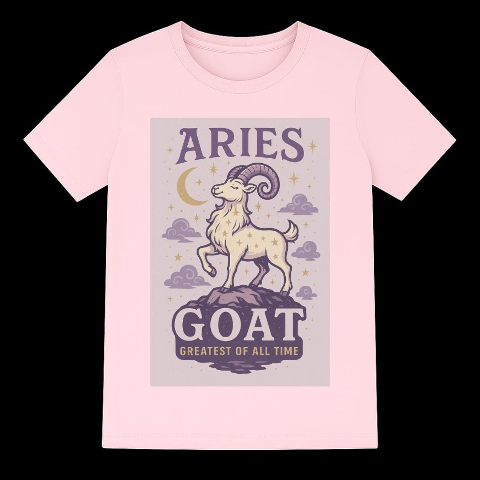 Aries T-Shirt Star sign Tee Spiritual T shirts Zodiac t shirt for her Horoscope Birthday shirt gift Astrology Clothing apparel Gift