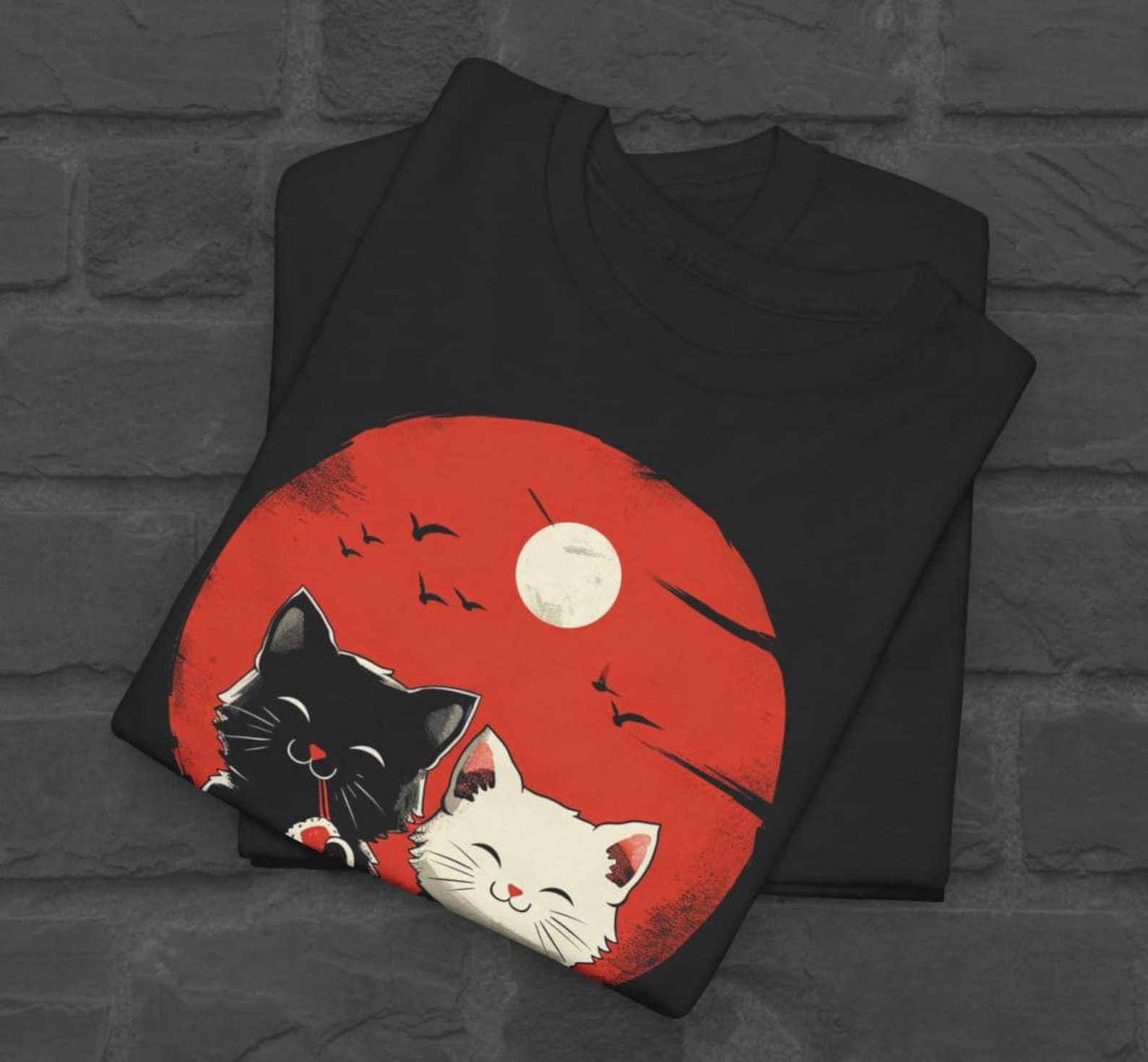 Cute Cat T-Shirt | Japanese Tshirt | Japanese Streetwear | Cute Cat Tshirt | Japan Cat Tshirt | Japanese Cat Shirt | Y2K Top | Kawaii Shirt