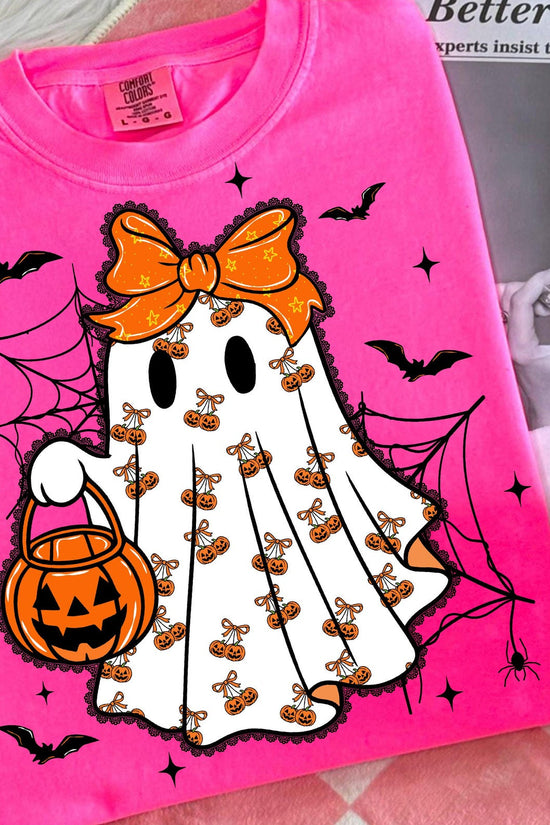 Lace Ghost Coquette, Ghost Halloween, Girly Ghost Lacey Ghost Shirt, T-Shirt
