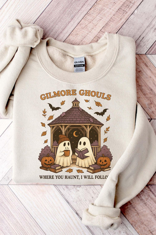 Gilmore Ghouls Shirt, Where You Haunt I Will Follow Shirt, Cute Ghost Halloween Tee, Spooky Fall Shirt, Autum Shirt, Ghost Couple Gift, Sweatshirt