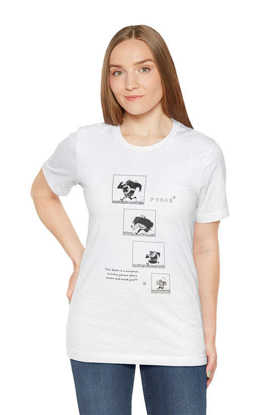 Pirate Quotes Tee, One Piece Fans Merch, Life Meaning Shirt, Sad Story T-Shirt, Unisex Jersey Short Sleeve