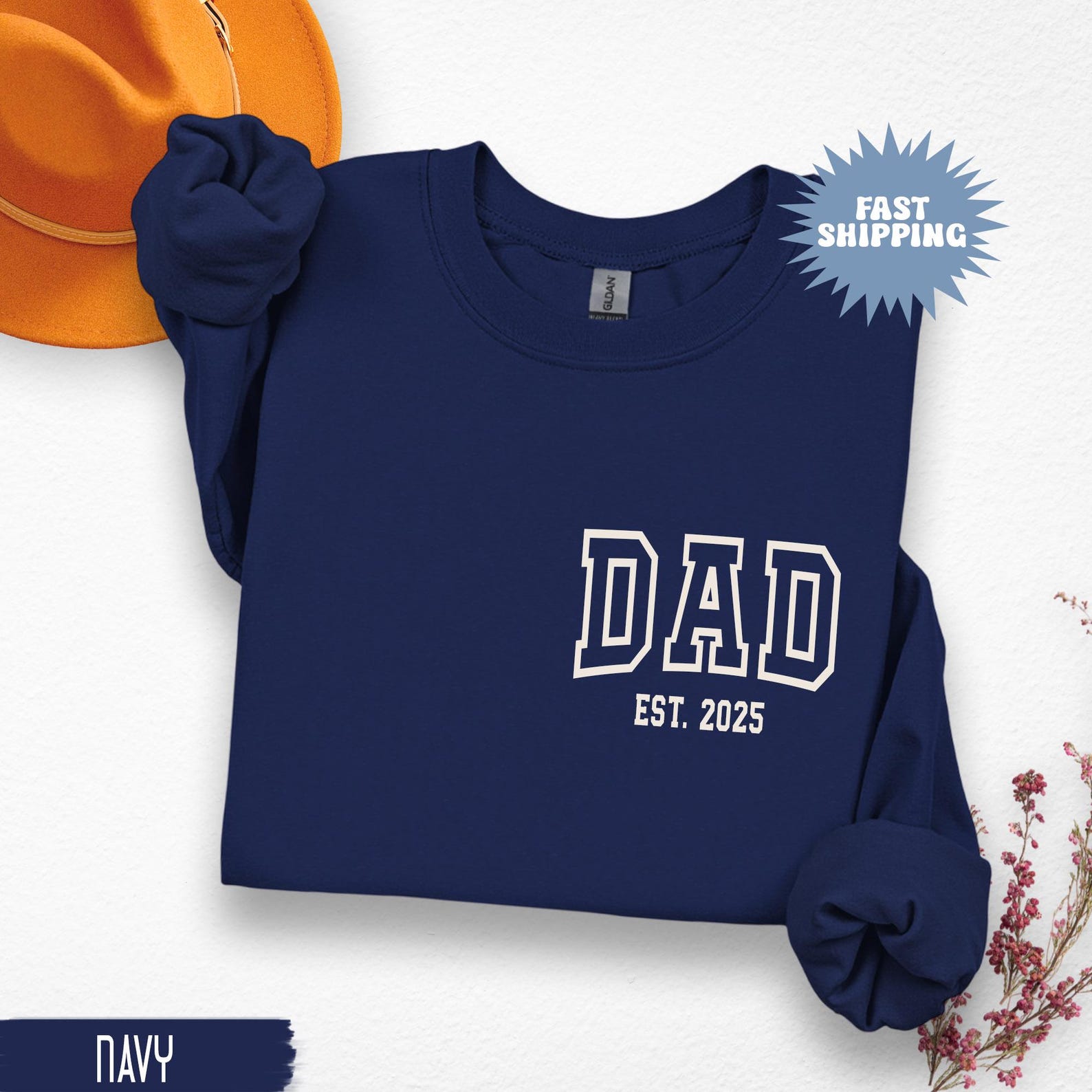 Matching Mom And Dad Shirts, Mom Custom Est Sweatshirt, Custom Mom Gift, Pregnancy Announcement, Mama Est Sweatshirt