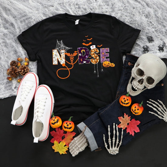 Halloween Nurse shirt,Halloween Nursing Shirt, Nurse Fall Shirt, Nurse Halloween, Nursing Tee, Halloween Shirt, Halloween Shirt