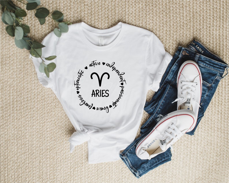 Aries T-shirt, Aries nutrition facts, Zodiac Shirt, Astrology Shirt, Gift for Aries, Aries Birthday Present, Zodiac Signs, Horoscopes Tee