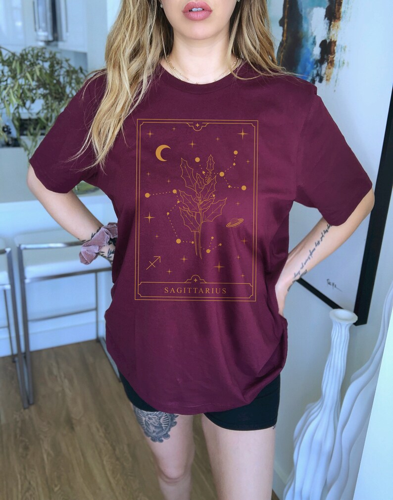 Sagittarius Shirt Sagittarius Gift Sagittarius Gifts December Birth Flower Shirt Birth Month Shirt Horoscope Shirt Zodiac Sign Shirt