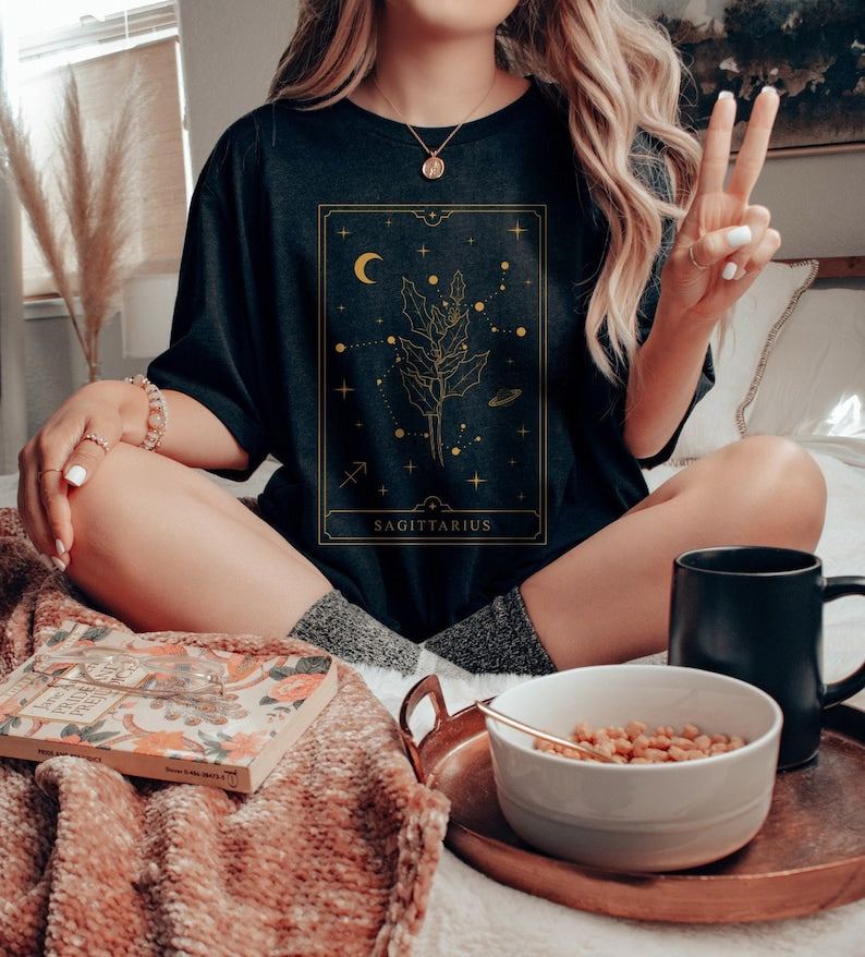 Sagittarius Shirt Sagittarius Gift Sagittarius Gifts December Birth Flower Shirt Birth Month Shirt Horoscope Shirt Zodiac Sign Shirt
