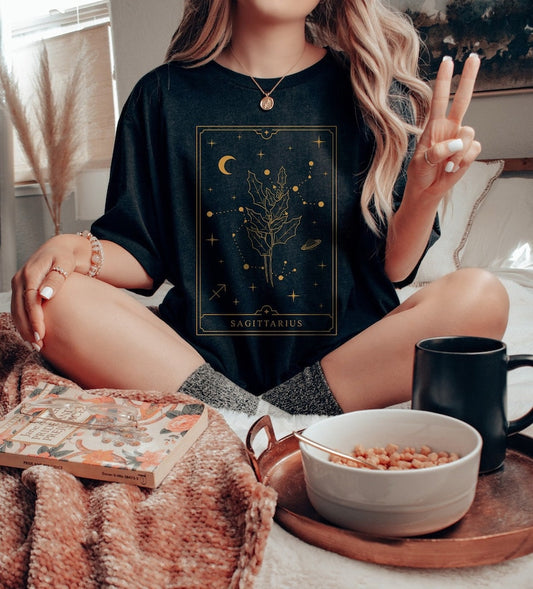 Sagittarius Shirt Sagittarius Gift Sagittarius Gifts December Birth Flower Shirt Birth Month Shirt Horoscope Shirt Zodiac Sign Shirt