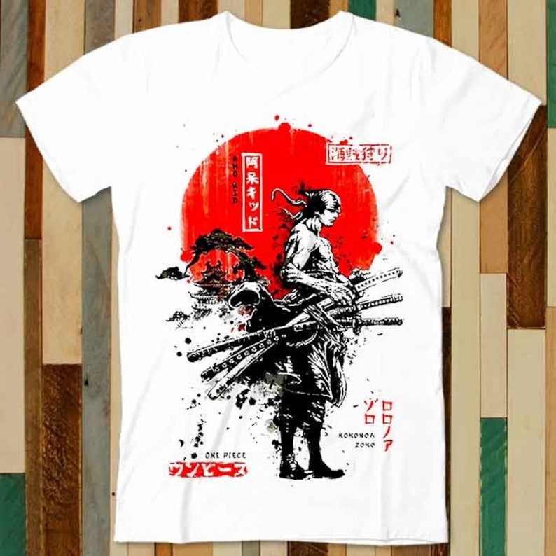 Japanese Samurai Limited Edition Anime Manga Legend T Shirt Adult Unisex Men Women Retro Design Tee Vintage Top
