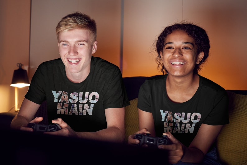 League of Legends | Yasuo Main T-Shirt | Gaming T-Shirt | Black Unisex T-Shirt | Perfect Gift for Gamers and League Fans