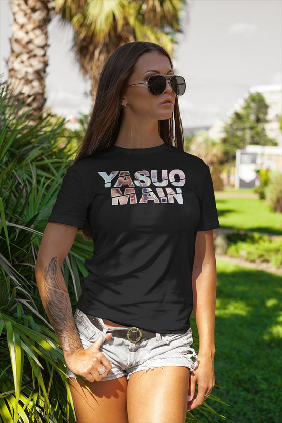 League of Legends | Yasuo Main T-Shirt | Gaming T-Shirt | Black Unisex T-Shirt | Perfect Gift for Gamers and League Fans