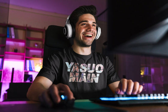 League of Legends | Yasuo Main T-Shirt | Gaming T-Shirt | Black Unisex T-Shirt | Perfect Gift for Gamers and League Fans
