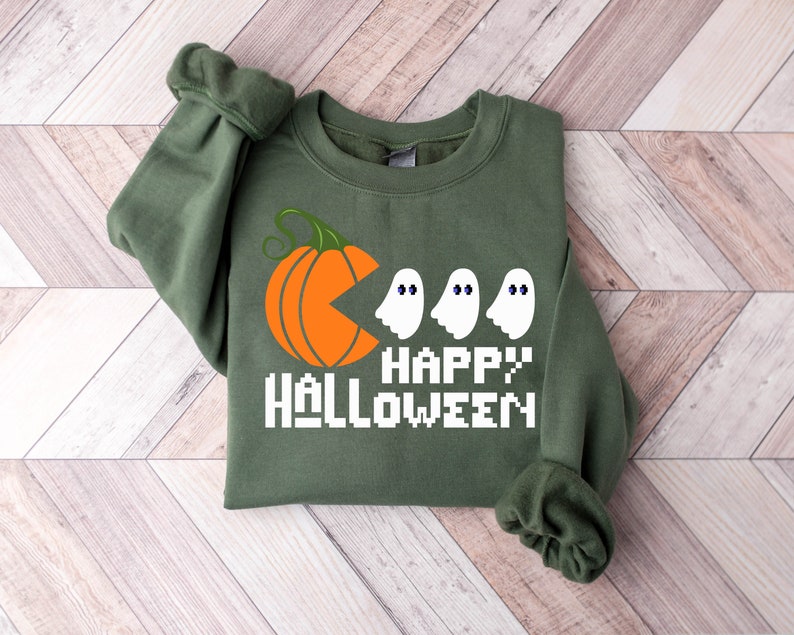 Happy Halloween T-Shirt, Women Halloween Shirt,Halloween Gift