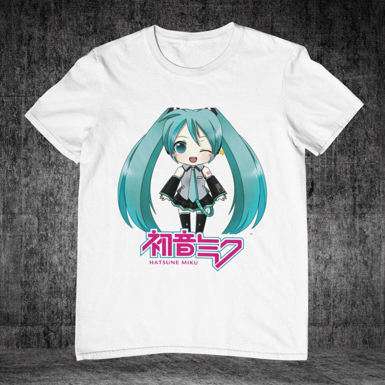 Kids Sizes Hatsune Miku 23 - Original graphic art t-shirt - Alternative Urban Streetwear, girls tee, boys tee, miku shirt, Vocaloid