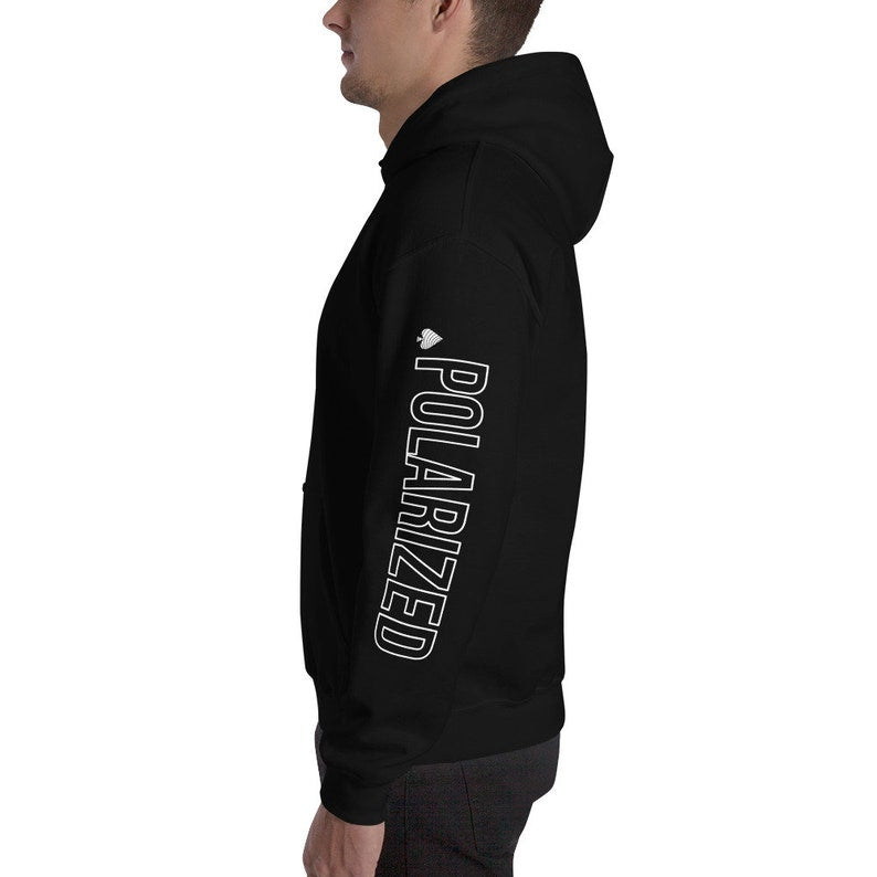 Poker Hoodie Gift For Poker Player Sweatshirt for Poker Gift for Him Texas Hold'em Pull-over Hoodies POLARIZED Modern Design