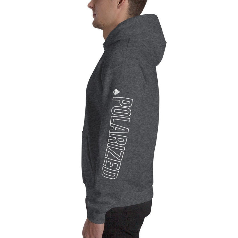 Poker Hoodie Gift For Poker Player Sweatshirt for Poker Gift for Him Texas Hold'em Pull-over Hoodies POLARIZED Modern Design