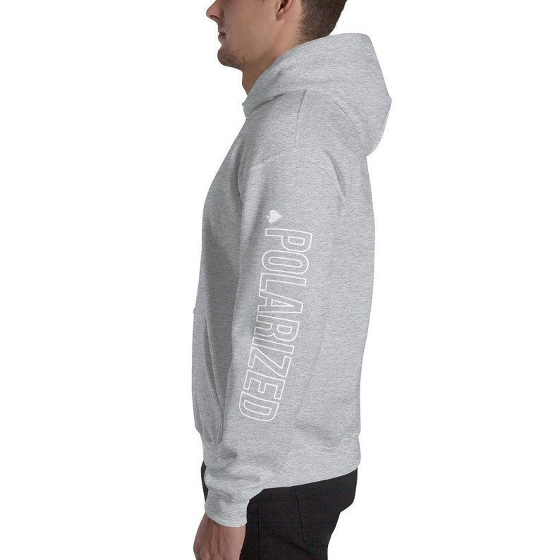 Poker Hoodie Gift For Poker Player Sweatshirt for Poker Gift for Him Texas Hold'em Pull-over Hoodies POLARIZED Modern Design