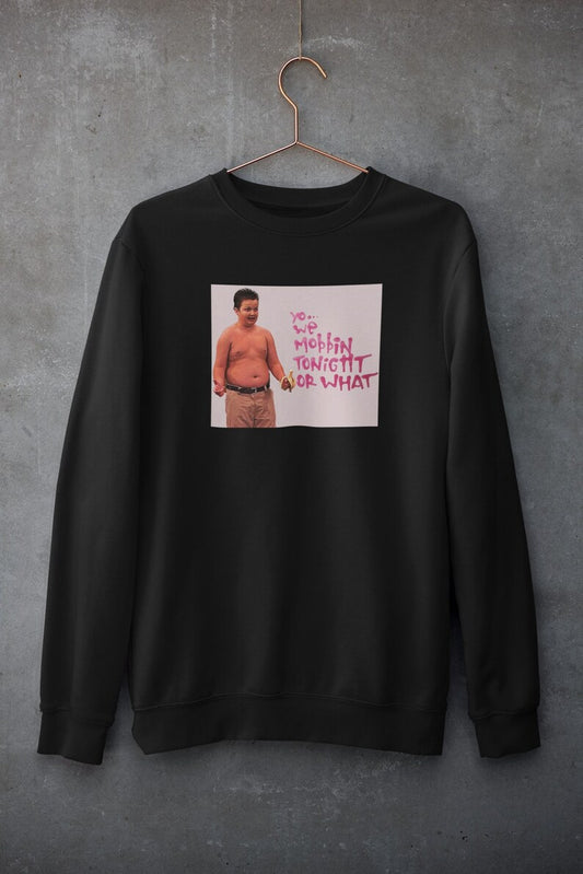 Comedy Meme Sweatshirt,  Gibby Requires Coochie Meme, Funny Unisex Meme Tee, Viral TV Show Meme Shirt