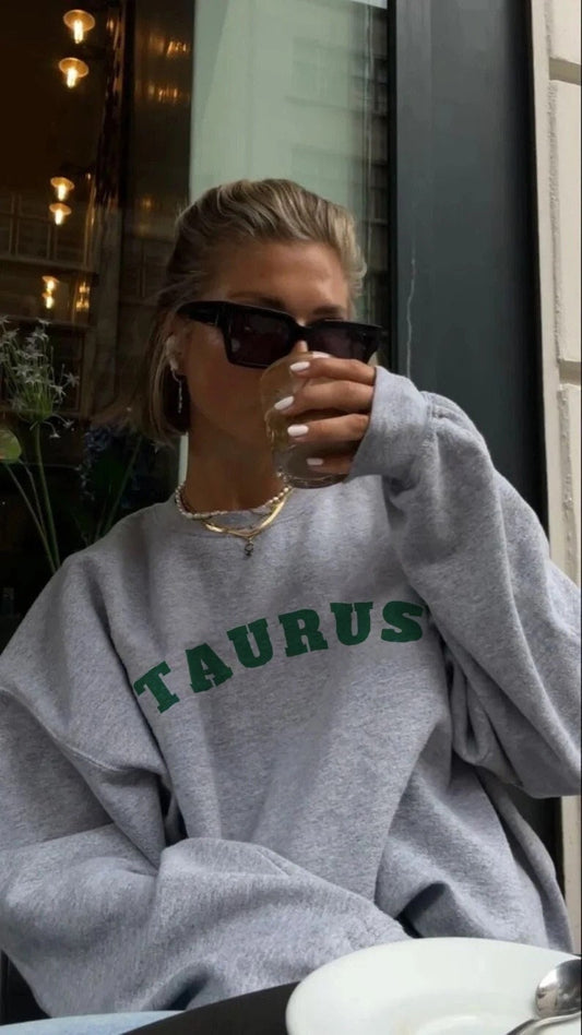 TAURUS Zodiac Sweatshirt, Astrology Sweater, Women Tops, Birthday Gifts Tees, Trendy Sweater, Pinterest Hoodie