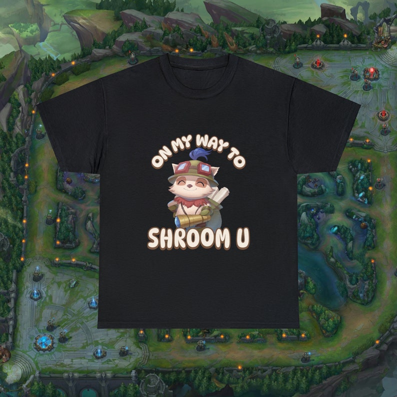 League of Legends - Teemo Chibi Art/Design Unisex T-Shirt | Video Game Apparel | MOBA Games | Gift | Gamer Apparel | Hand Drawn Art | LOL