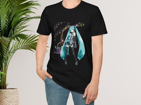 Hatsune miku vocaloid Custom shirt Gift for her Gift for friends Funny gift Unique design Webtoon Unisex shirt