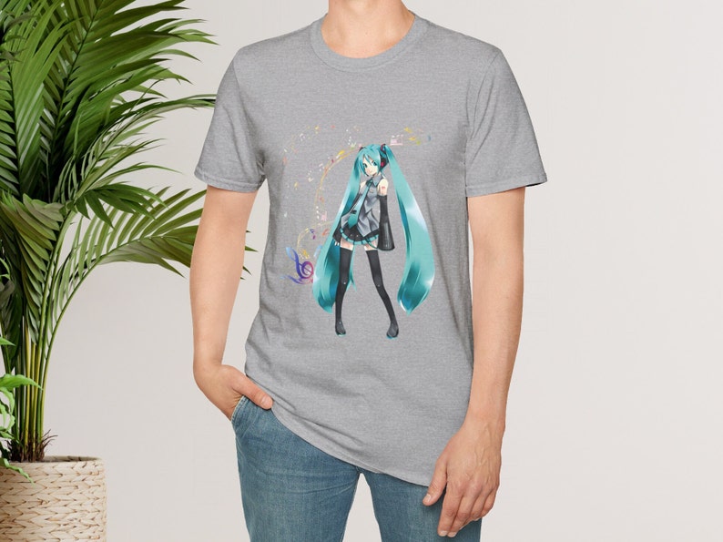 Hatsune miku vocaloid Custom shirt Gift for her Gift for friends Funny gift Unique design Webtoon Unisex shirt