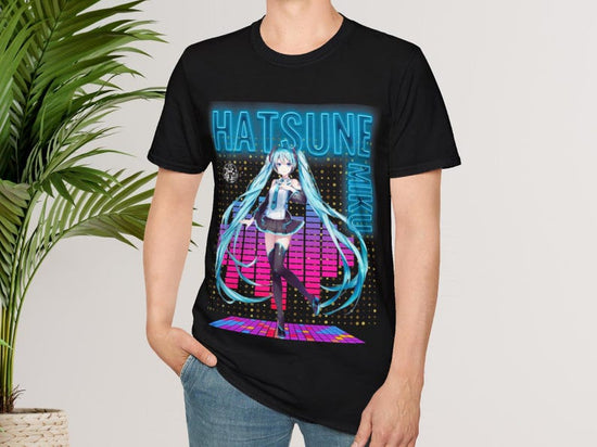 Hatsune miku vocaloid Custom shirt Gift for her Gift for friends Funny gift Unique design Webtoon Unisex shirt