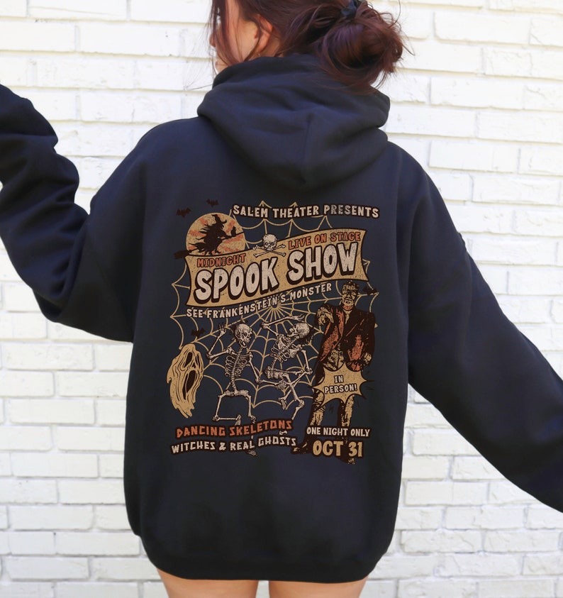 Halloween Hoodie Monster Mash Sweatshirt Retro Halloween Crewneck Monster Shirt Frankenstein Hoodie Spooky Sweatshirt Cute Fall Shirt Horror
