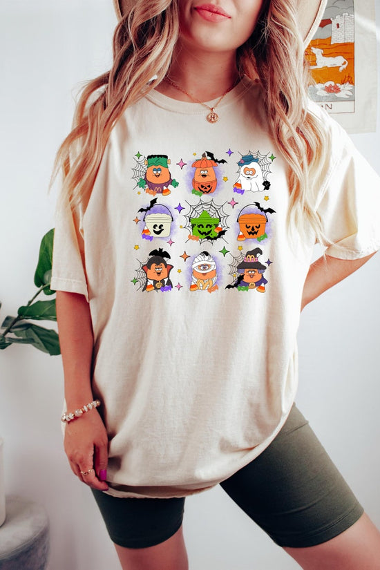 Spooky Nuggets Meal Bucket Shirt, Halloween Chicken Nuggets, Funny Halloween T-Shirt, Trendy Halloween, Spooky Season, Halloween Party Tee