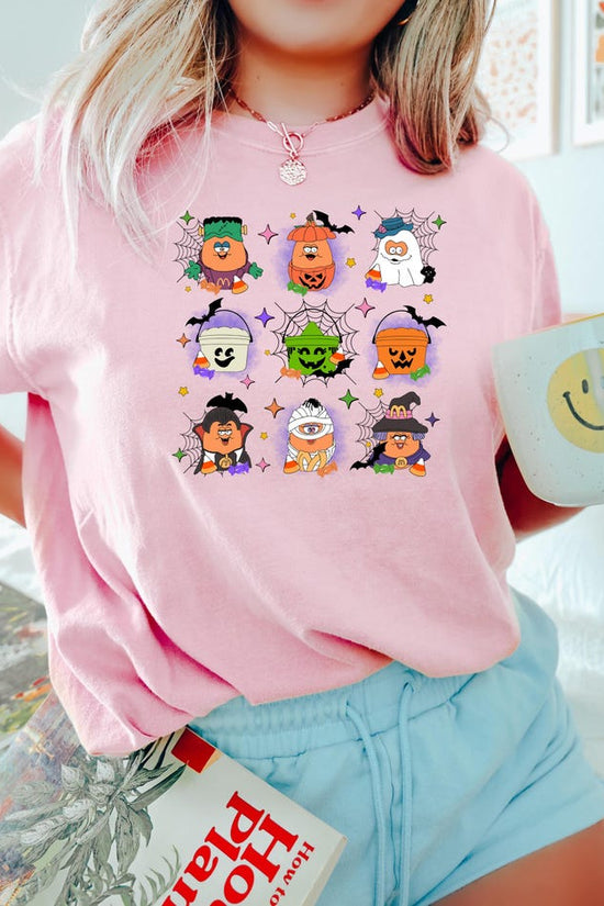 Spooky Nuggets Meal Bucket Shirt, Halloween Chicken Nuggets, Funny Halloween T-Shirt, Trendy Halloween, Spooky Season, Halloween Party Tee
