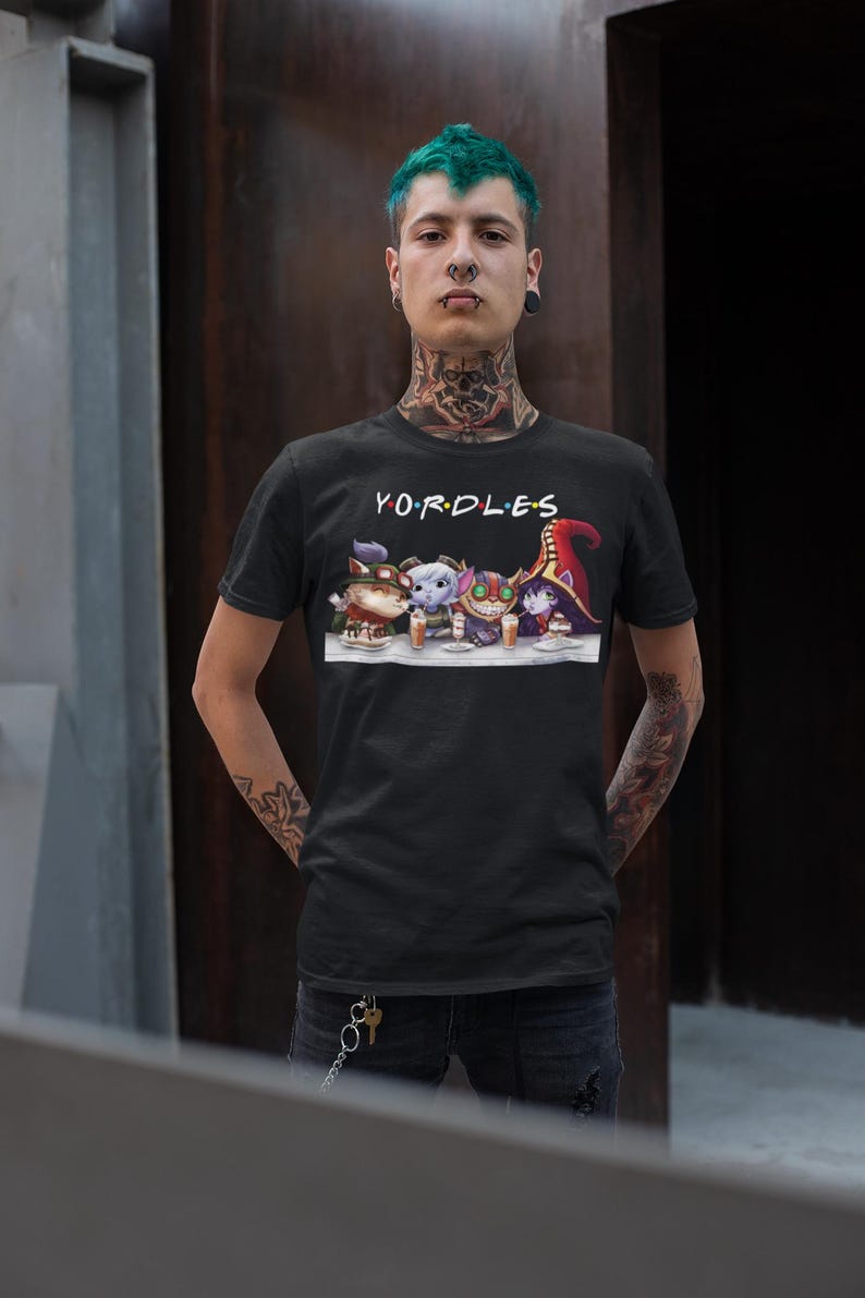 League of Legends T-shirt Yordles League of Legends Yordles T-Shirt League of Legends Yordle Shirt League of Legends Gift LOL Yordle Friend