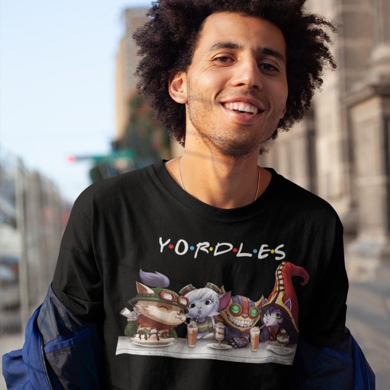 League of Legends T-shirt Yordles League of Legends Yordles T-Shirt League of Legends Yordle Shirt League of Legends Gift LOL Yordle Friend