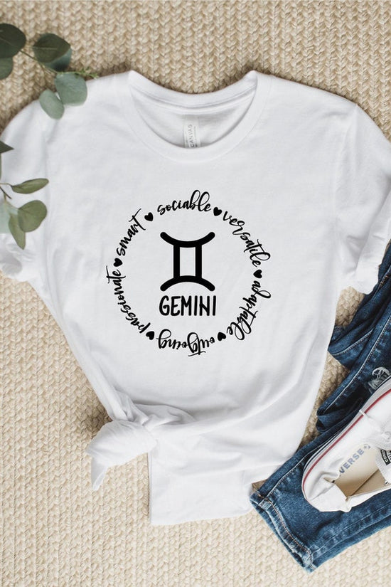 Gemini T Shirt, Gemini Zodiac, Gemini Gifts, Astrology, Zodiac Gifts, Zodiac Gemini, Gifts for Gemini, Birthday, Gemini Girl, Gemini Sign