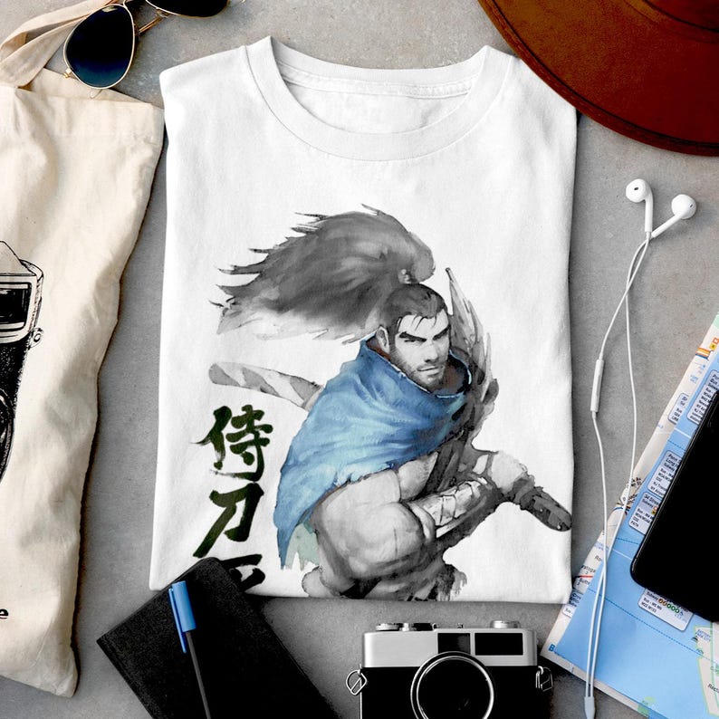League of Legends Yasuo T-shirt League of Legends T-Shirt Yasuo League of Legends Yasuo Shirt League of Legends Gift LOL Yasuo Graphic Tee