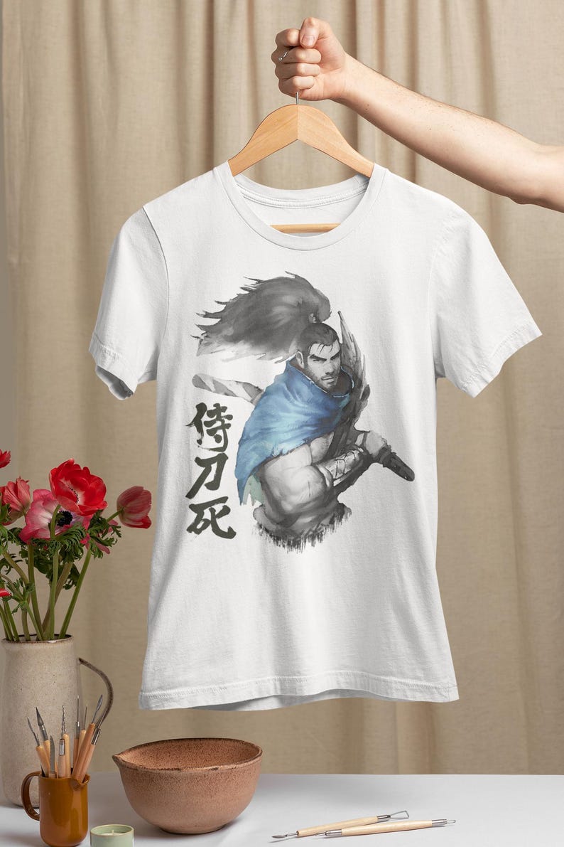 League of Legends Yasuo T-shirt League of Legends T-Shirt Yasuo League of Legends Yasuo Shirt League of Legends Gift LOL Yasuo Graphic Tee