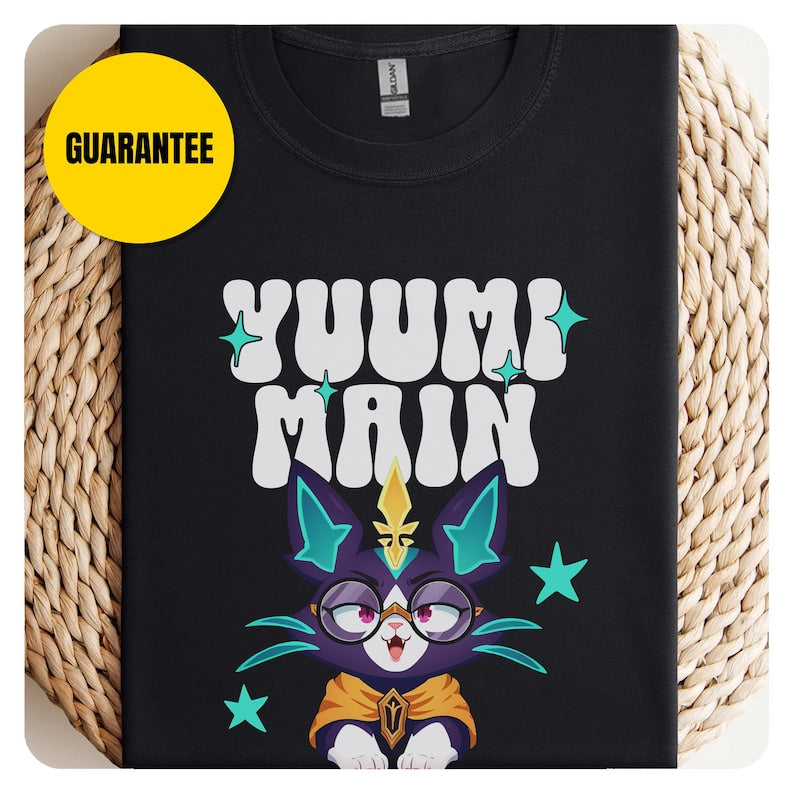 Yuumi lol Shirt, lol gift, League of Legends tee Shirt Fanart, Support Main League of Legends, lol gift, Yuumi lol