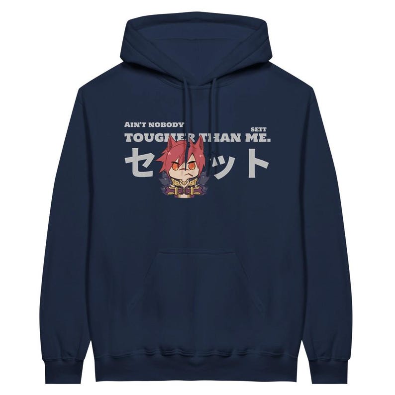 Sett League of Legends Pullover Hoodie, Unisex, Gaming Apparel, Gamer Gift, lol clothing gift, Graphic Design Top