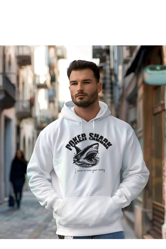 Poker Hoodie, Casino Style Unisex Sweatshirt - Card Game Gift, Gambling Clothing, Game Night Apparel, Las Vegas Pullover, Poker Player Gift