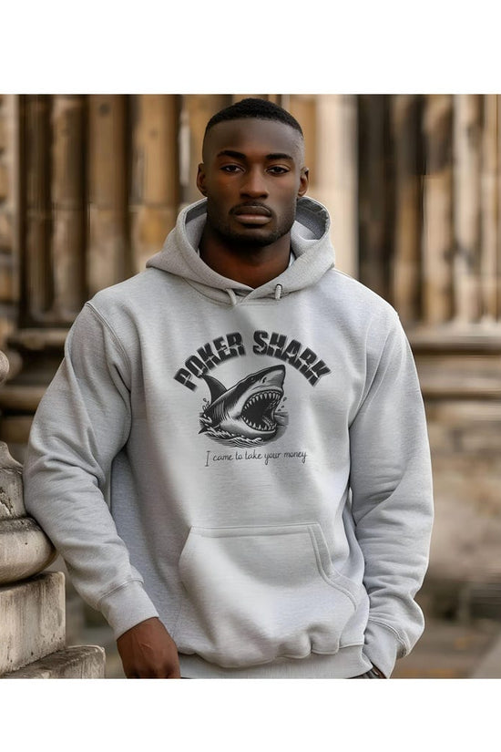Poker Hoodie, Casino Style Unisex Sweatshirt - Card Game Gift, Gambling Clothing, Game Night Apparel, Las Vegas Pullover, Poker Player Gift