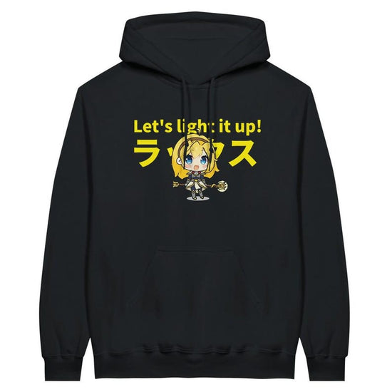 Lux League of Legends Pullover hoodie, Unisex , Gaming Apparel, Gamer Gift, lol clothing gift, Graphic Design Top, Lux