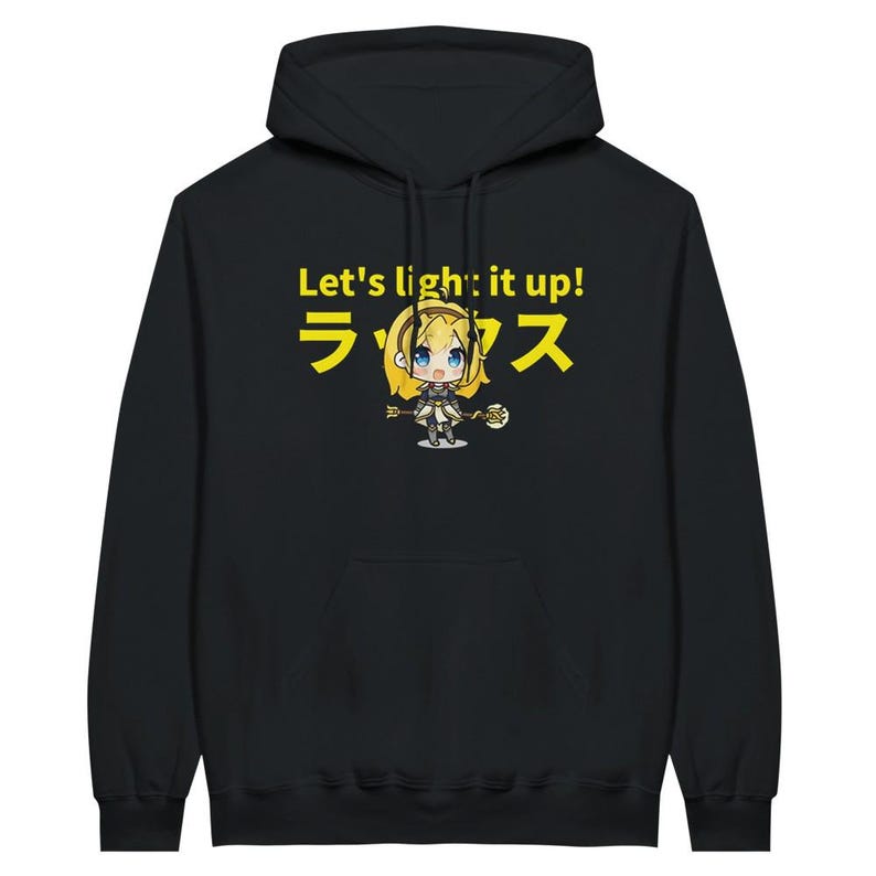 Lux League of Legends Pullover hoodie, Unisex , Gaming Apparel, Gamer Gift, lol clothing gift, Graphic Design Top, Lux