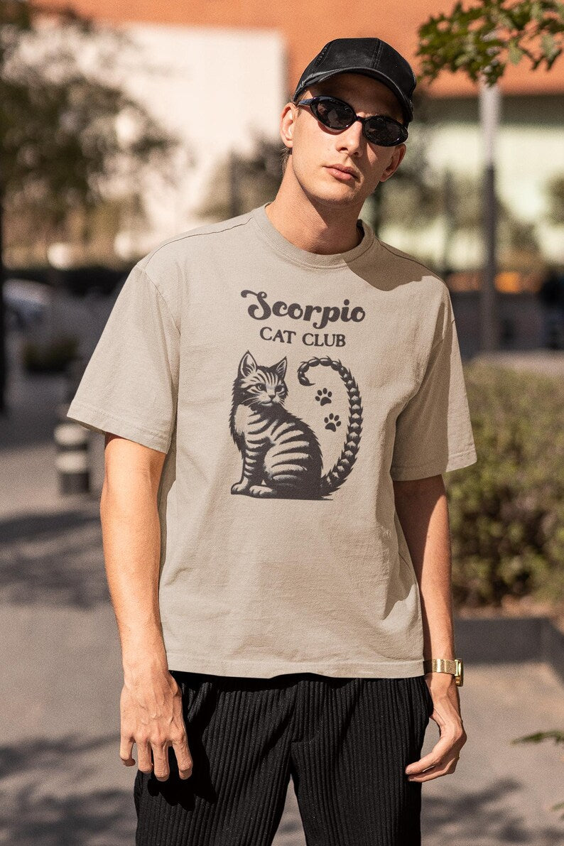 Scorpio gifts, scorpio zodiac gift, Cat Mom, Cat Dad, zodiac gifts, funny shirt, scorpio birthday gift, cat mom gift, gifts, christmas gift