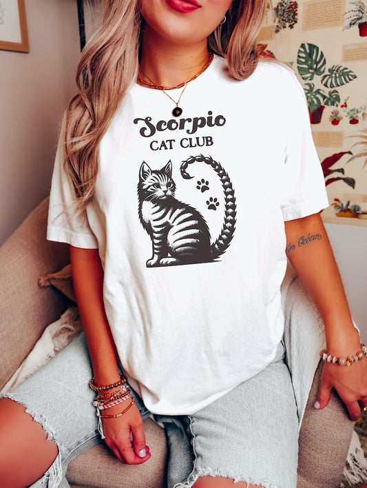 Scorpio gifts, scorpio zodiac gift, Cat Mom, Cat Dad, zodiac gifts, funny shirt, scorpio birthday gift, cat mom gift, gifts, christmas gift