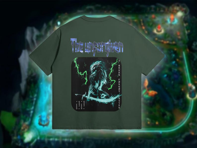 Yasuo The Unforgiven League of Legends T shirt. Cool Yasuo T shirt for Gaming Lovers. Nightbringer
