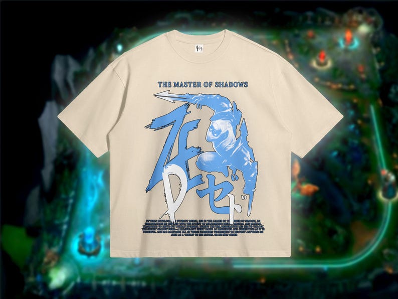 Zed League of Legends Tshirt. Zed Main Shirt Gift. Video Game Tee. Comfy Zed Shirt for Him. Lol Tees Gifts for Teenager.