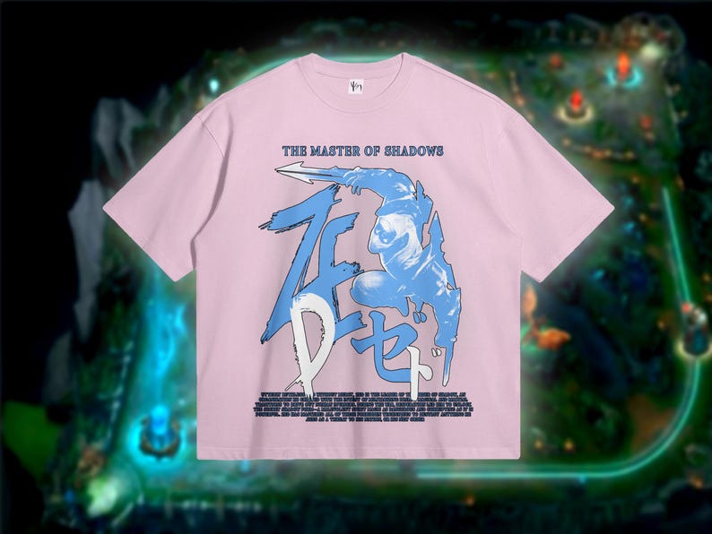 Zed League of Legends Tshirt. Zed Main Shirt Gift. Video Game Tee. Comfy Zed Shirt for Him. Lol Tees Gifts for Teenager.