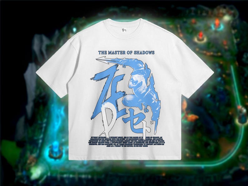 Zed League of Legends Tshirt. Zed Main Shirt Gift. Video Game Tee. Comfy Zed Shirt for Him. Lol Tees Gifts for Teenager.