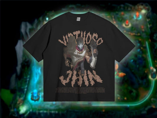 Jhin League Of Legends Tshirt. Teenager Shirt Gift. Comfy Lol Tee for Gamers. Gifts for Him. Golden Demon Lol Tees.
