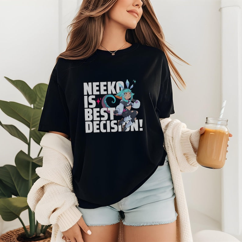 Neeko League of Legends Shirt Cute Kawaii Style Tee Neeko Tshirt lol fanart Neeko league oflegends T-shirt Top